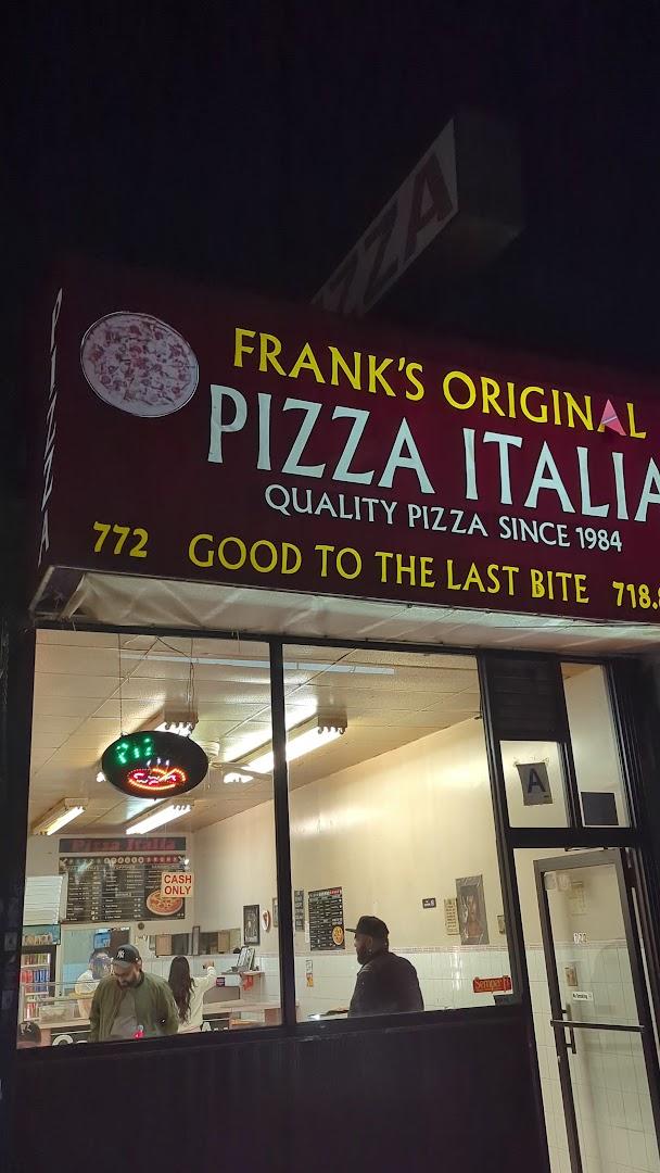 Frank's Original Pizza Italia Menu image 4